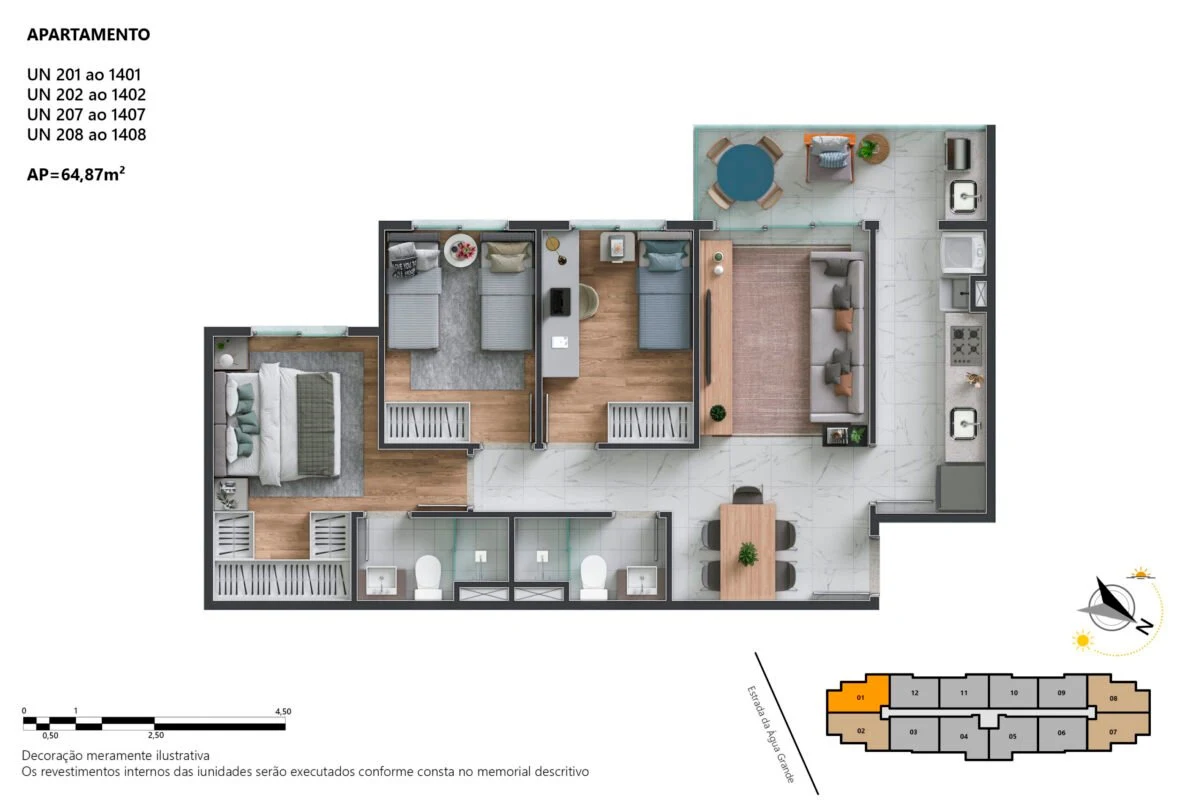 Planta do empreendimento