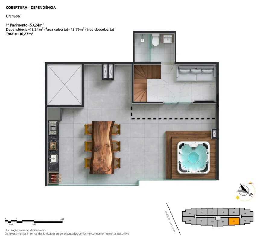 Planta do empreendimento