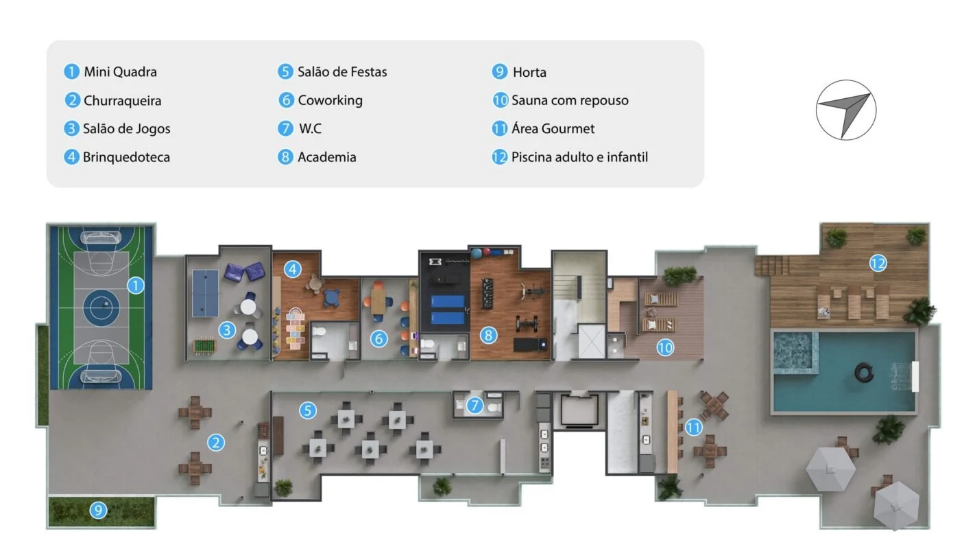 Planta do empreendimento
