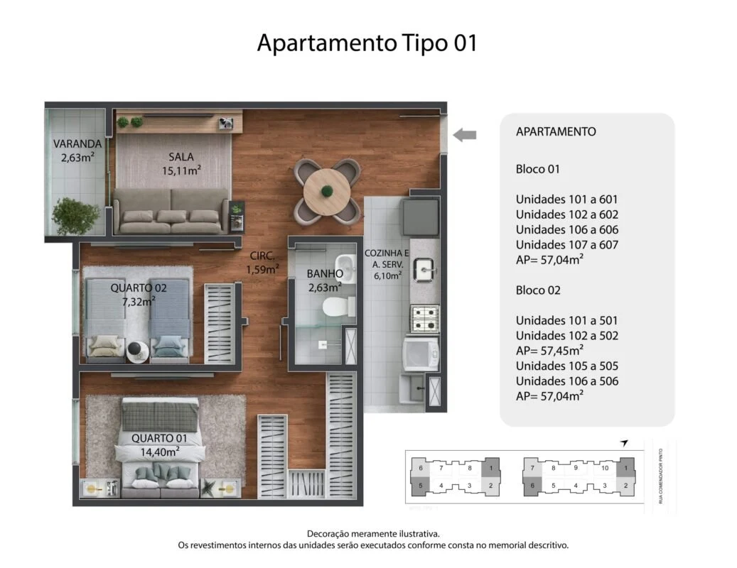 Planta do empreendimento