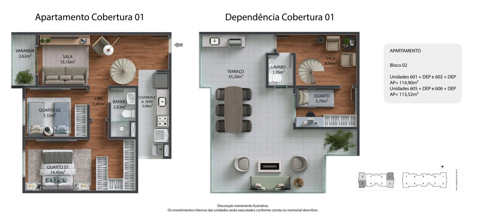 Planta do empreendimento