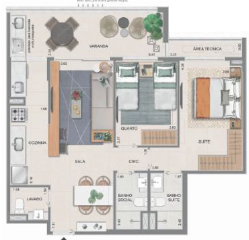 Planta do empreendimento