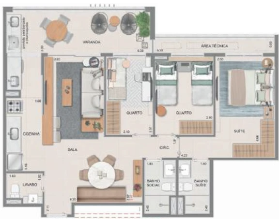 Planta do empreendimento