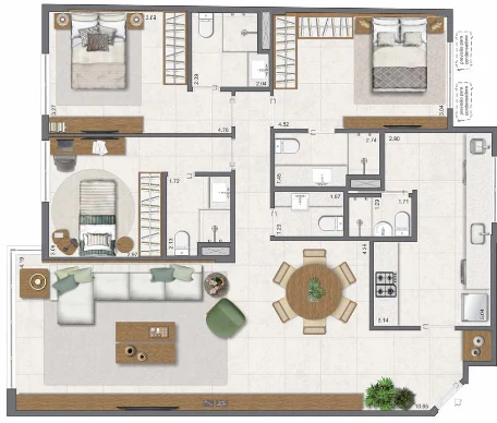 Planta do empreendimento