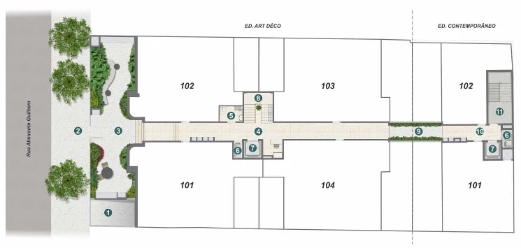 Planta do empreendimento