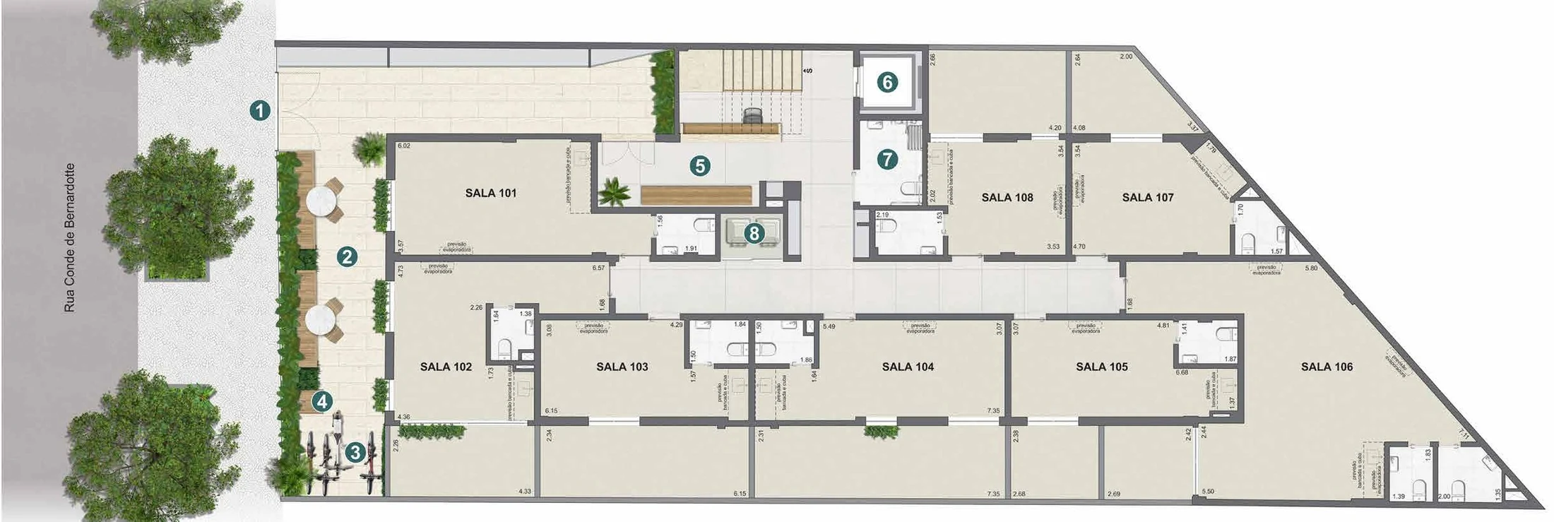 Planta do empreendimento