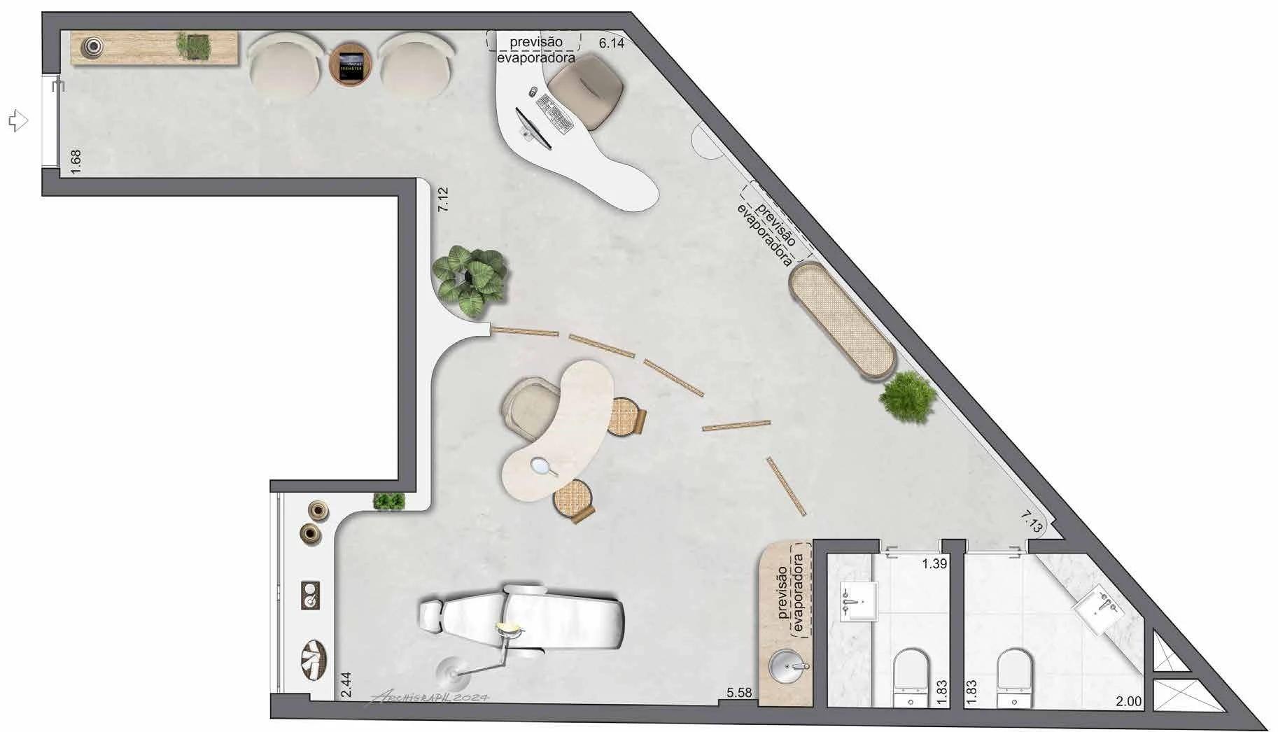 Planta do empreendimento