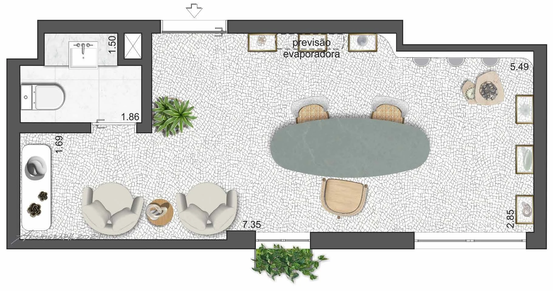 Planta do empreendimento