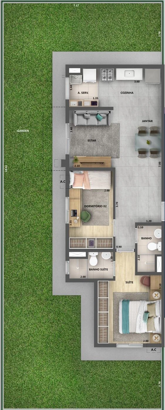 Planta do empreendimento