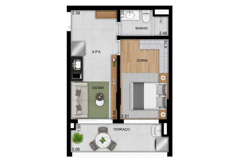 Planta do empreendimento