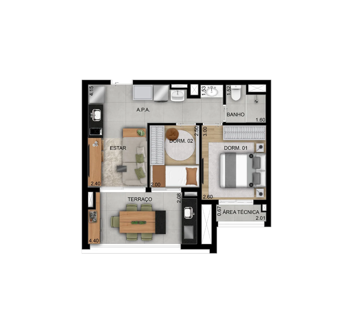 Planta do empreendimento