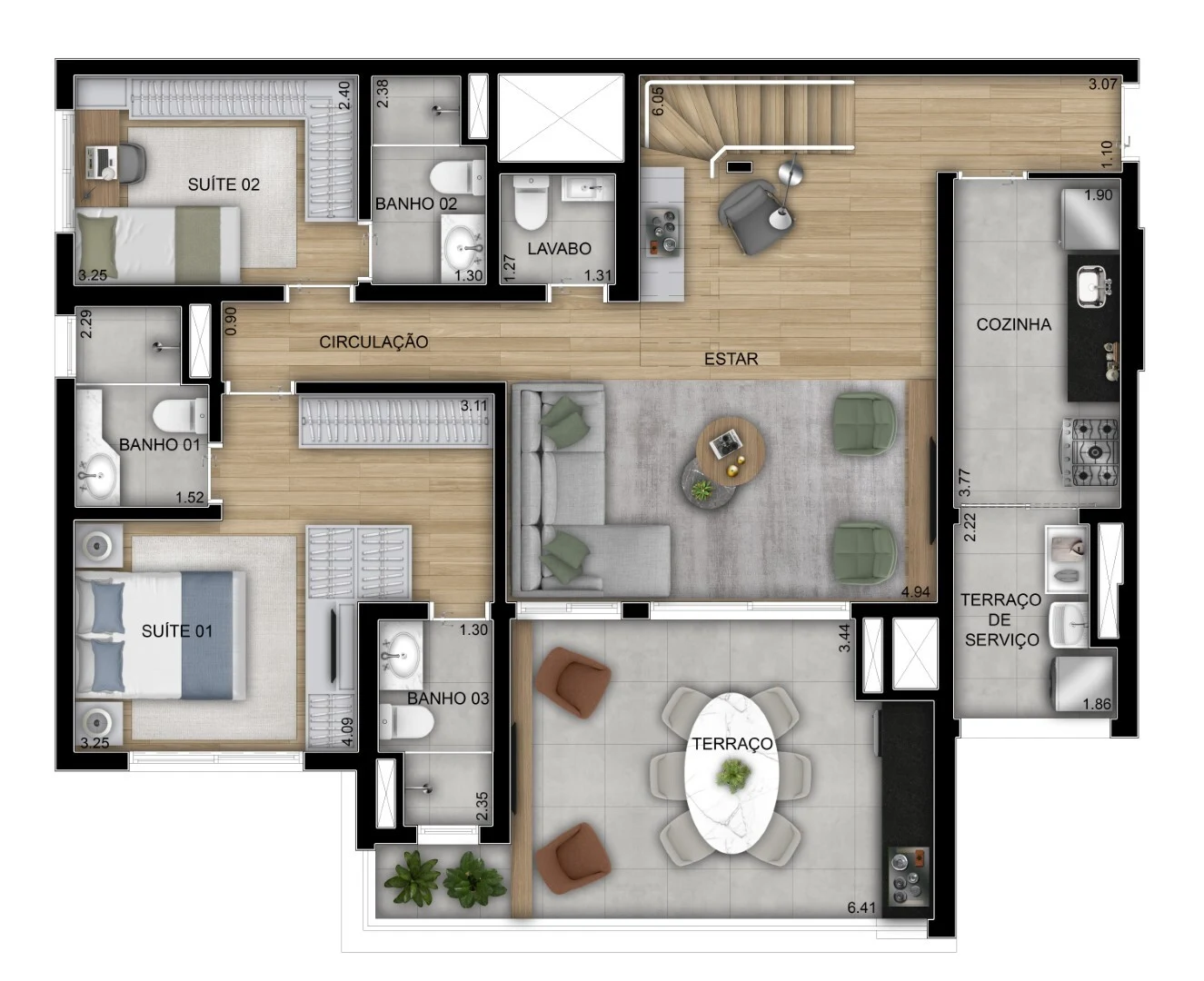 Planta do empreendimento