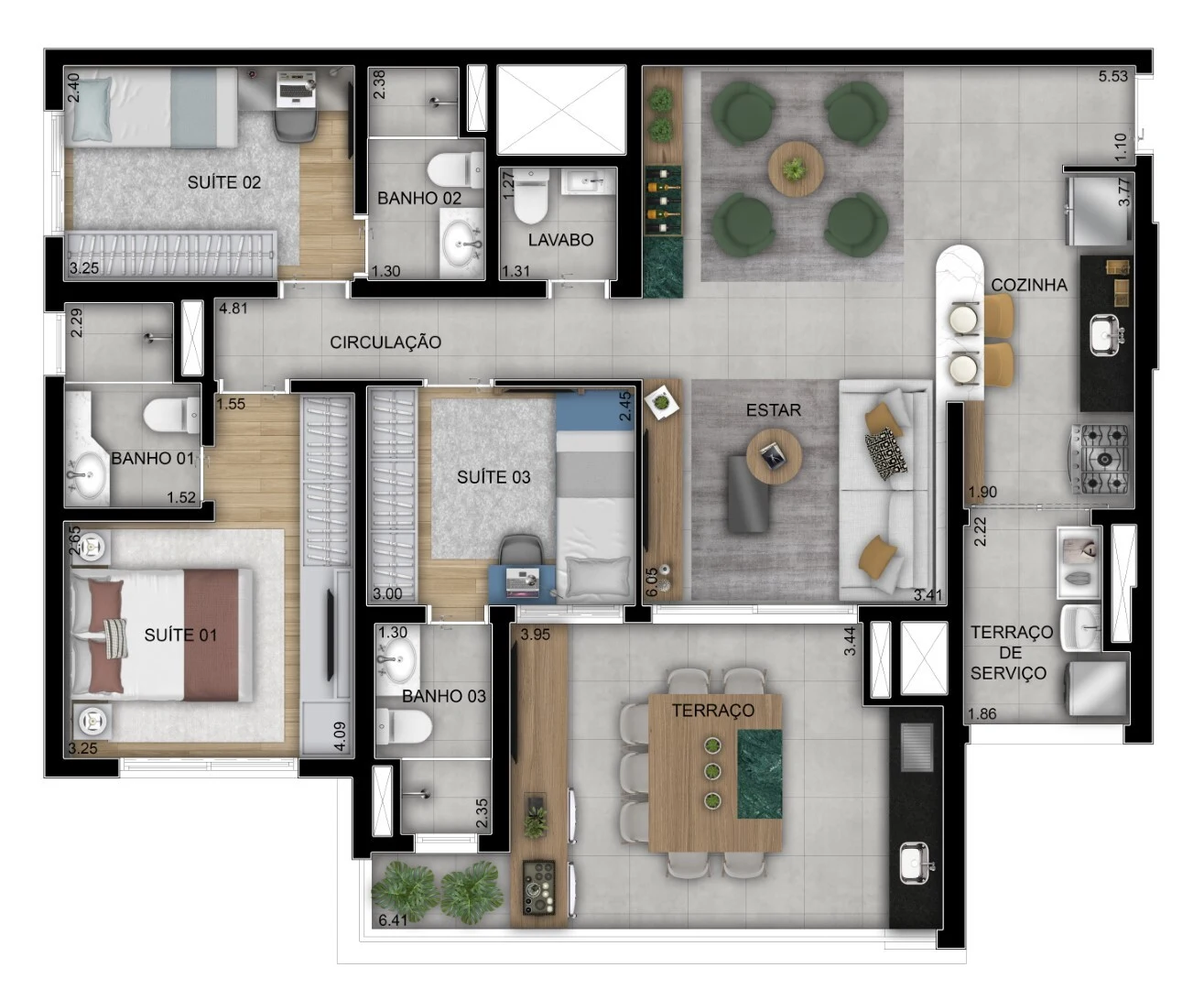 Planta do empreendimento