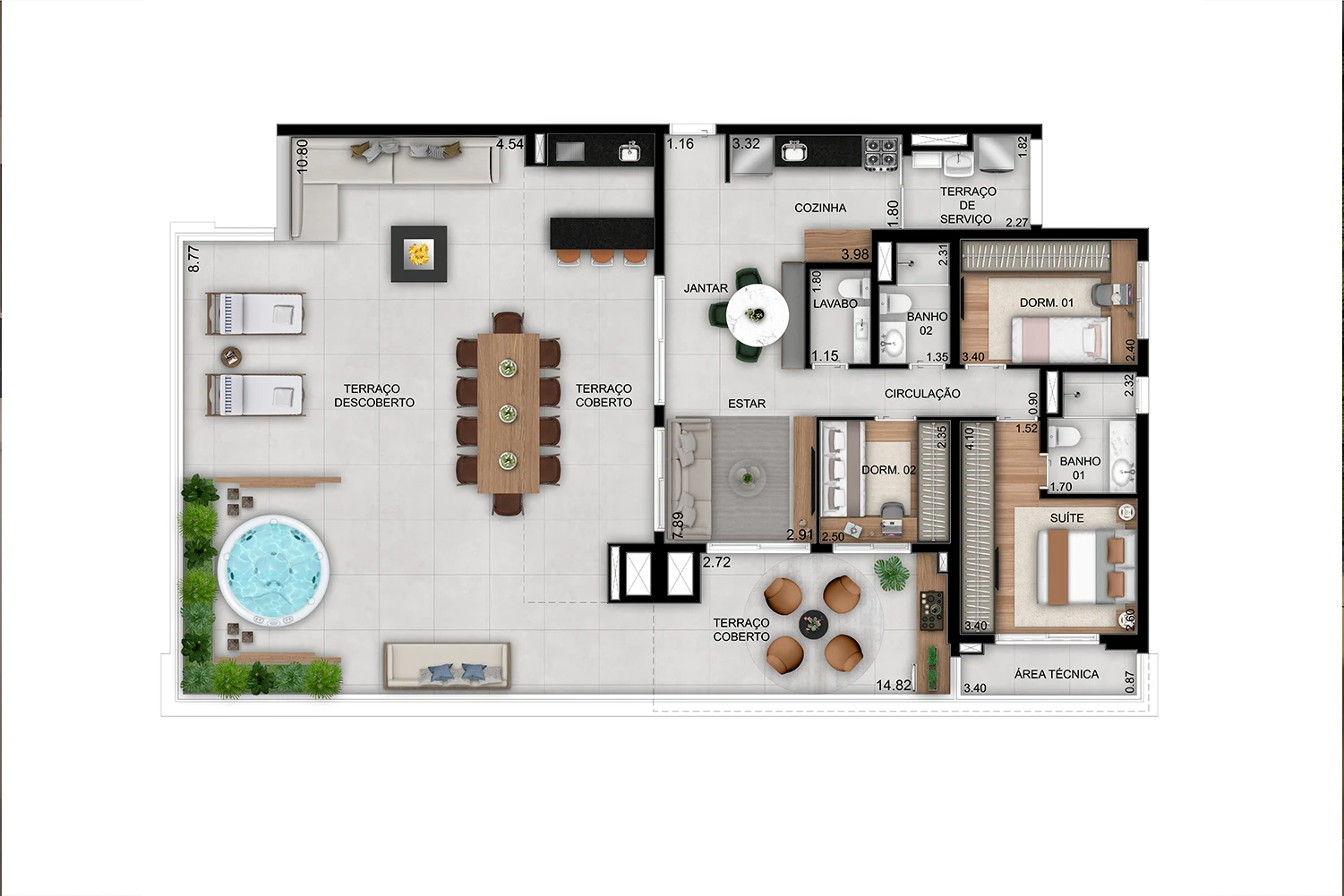 Planta do empreendimento