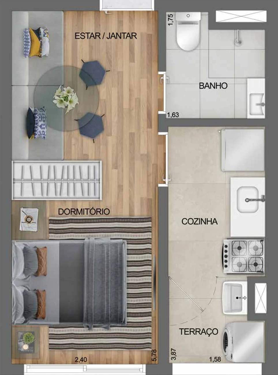 Planta do empreendimento