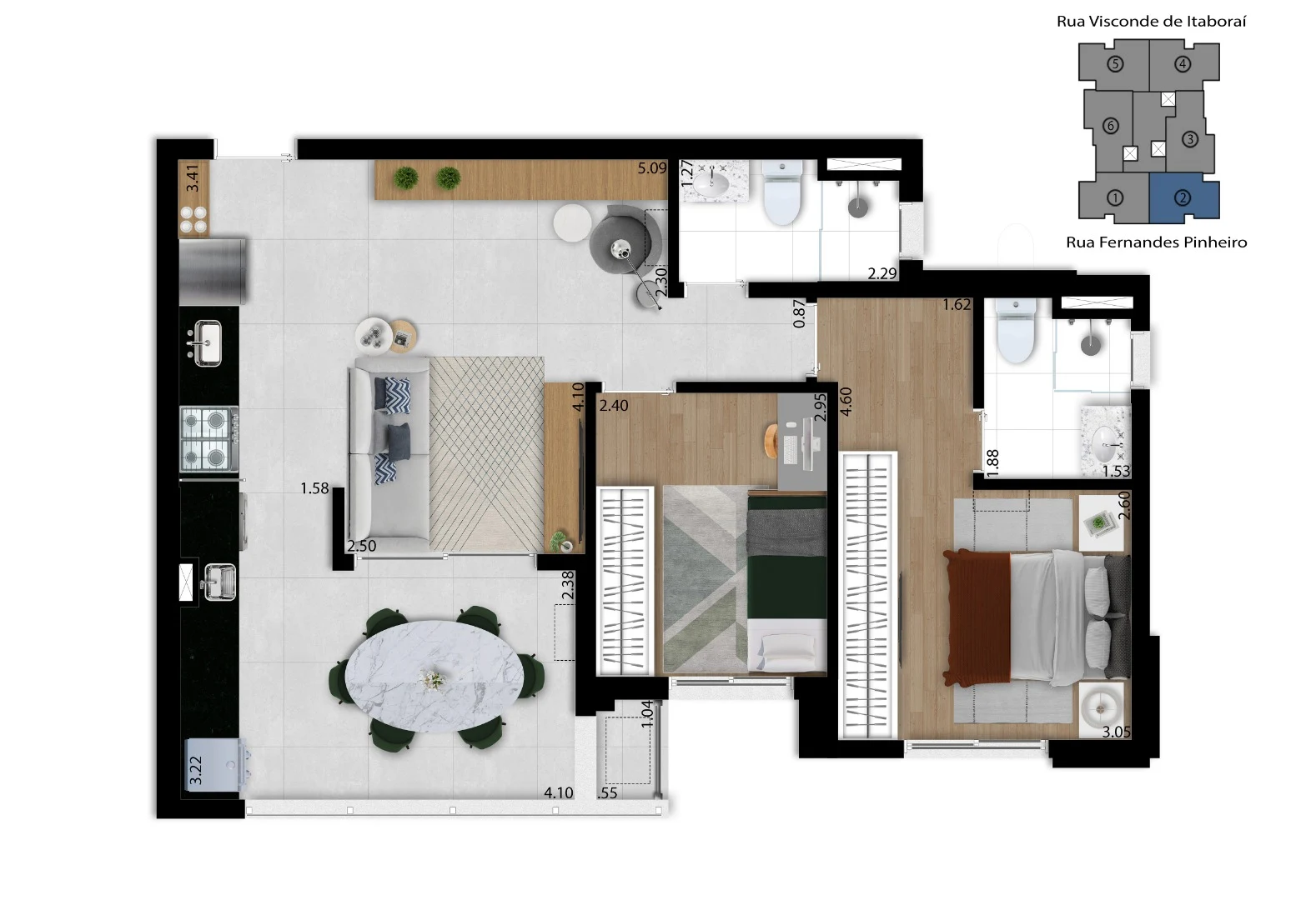 Planta do empreendimento