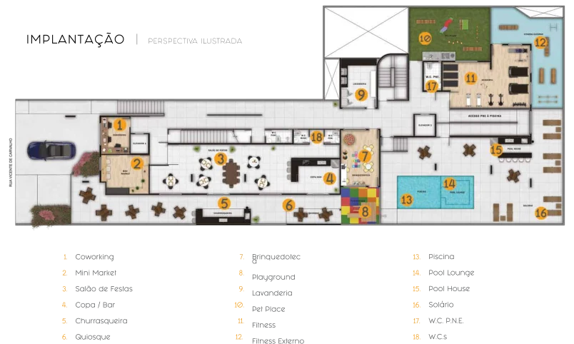 Planta do empreendimento