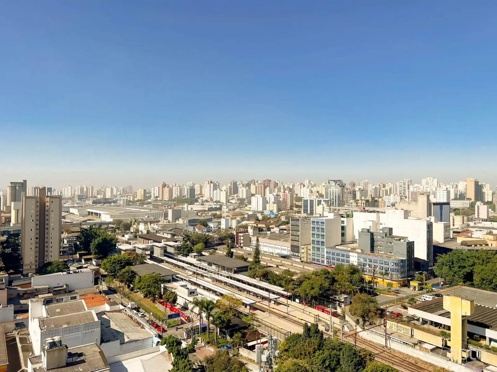 Vista aérea da região do empreendimento