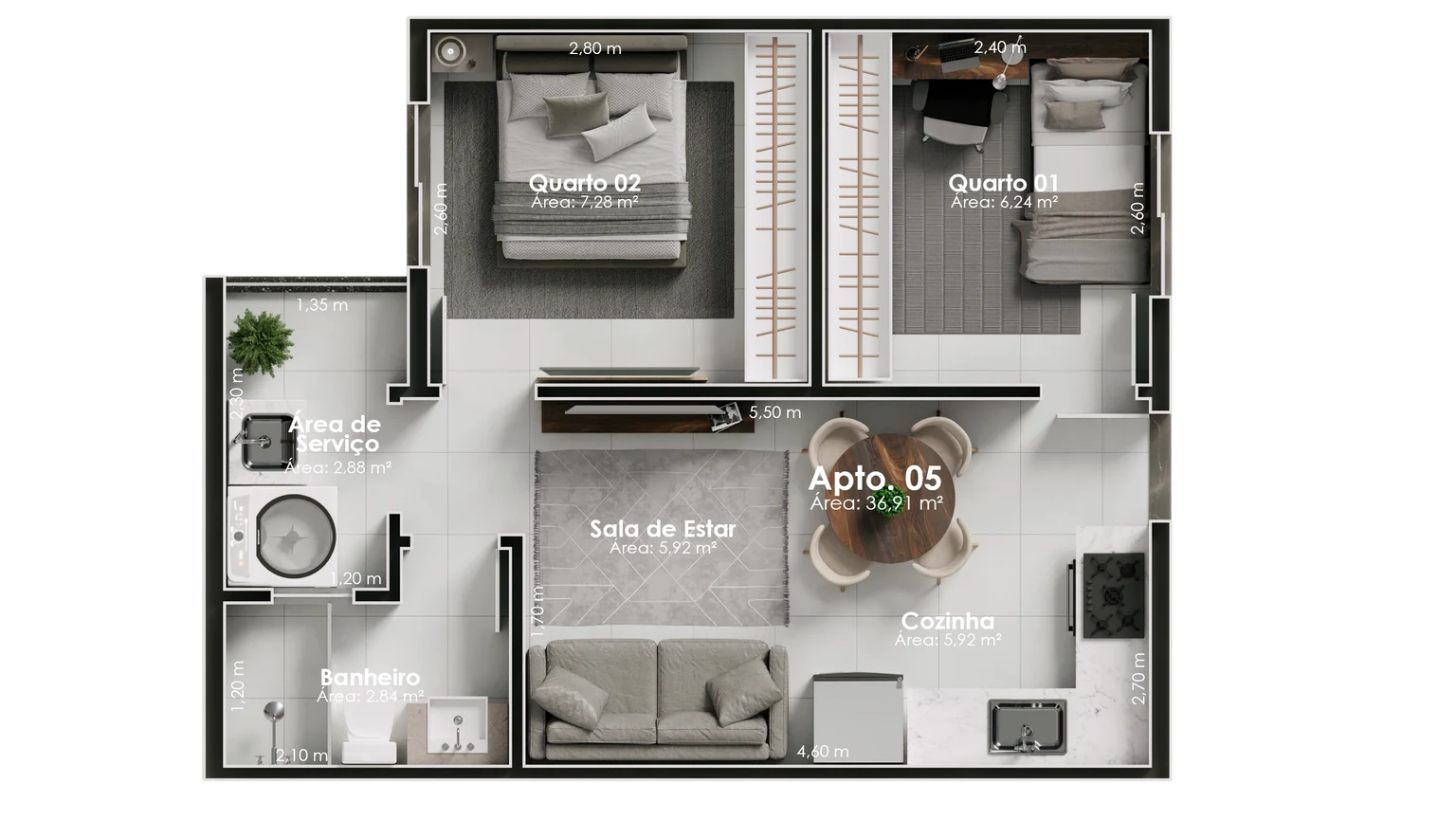 Planta do empreendimento