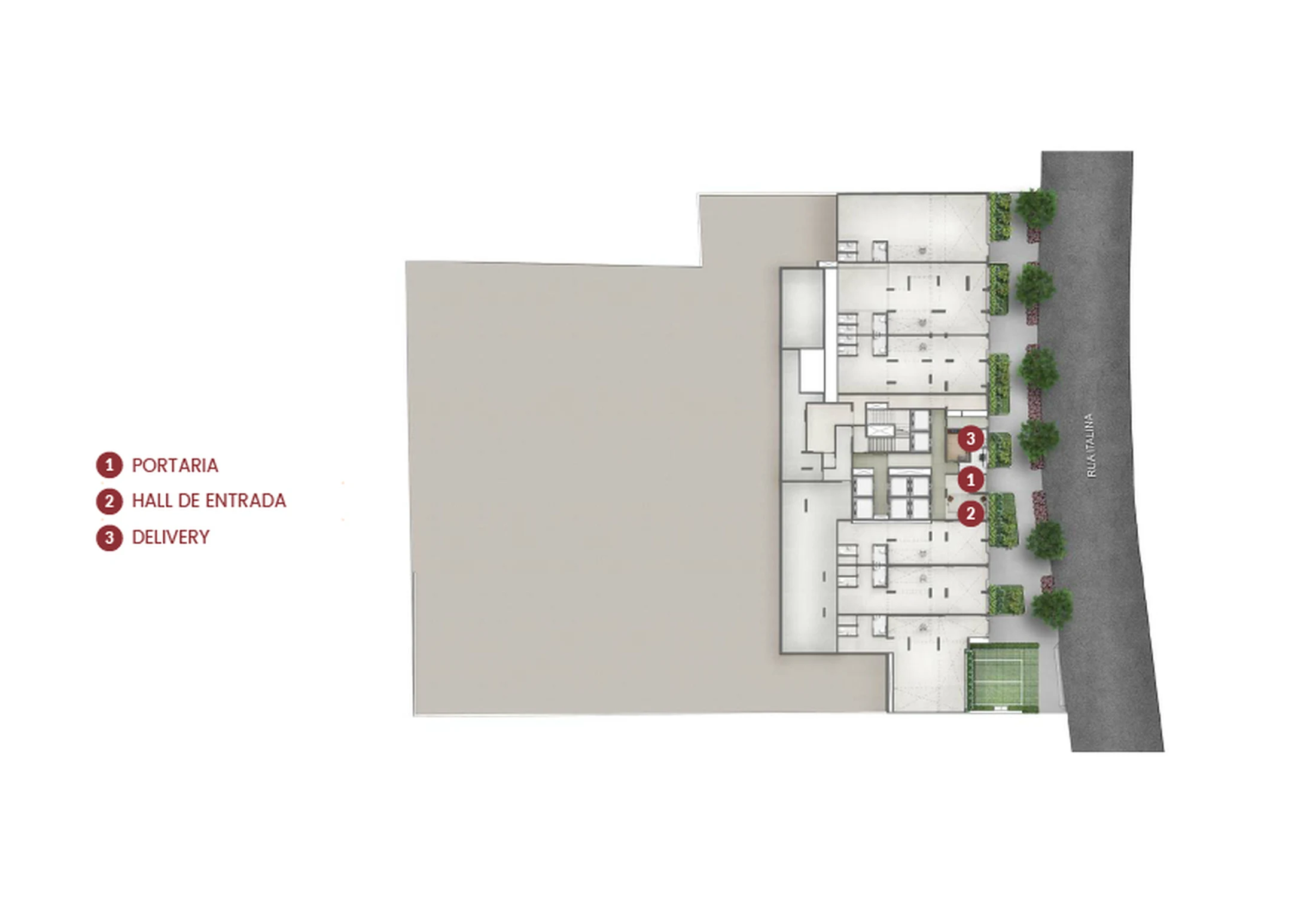 Planta do empreendimento