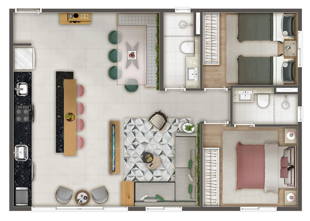 Planta do empreendimento