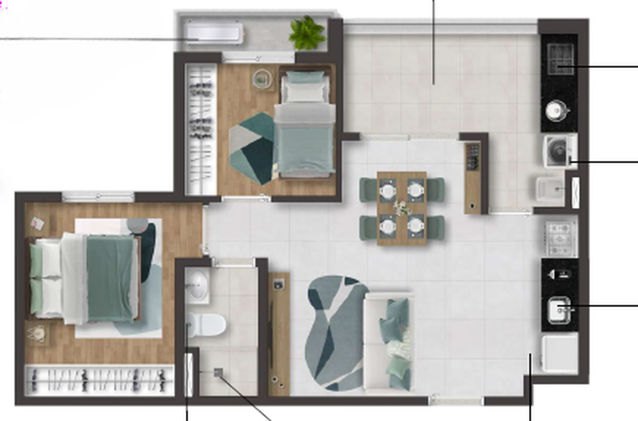 Planta do empreendimento