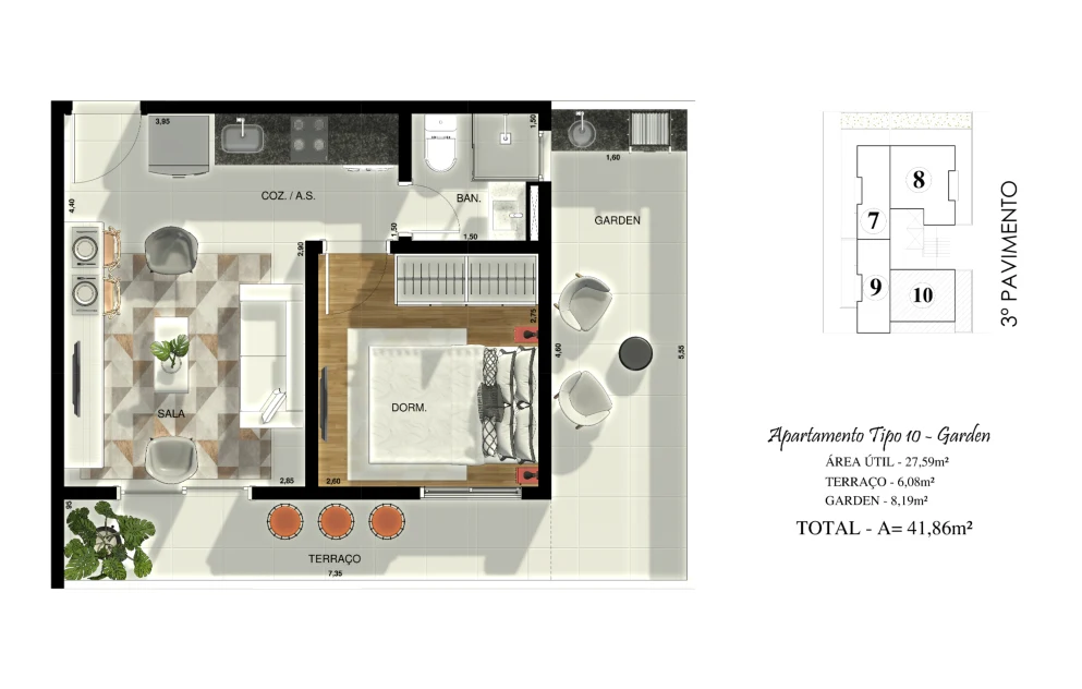 Planta do empreendimento