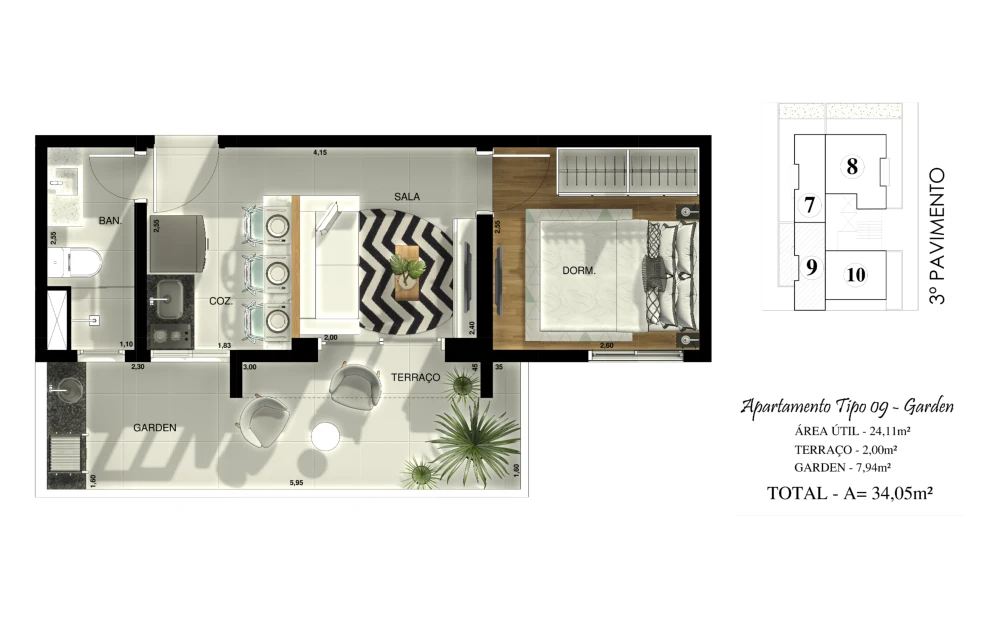 Planta do empreendimento