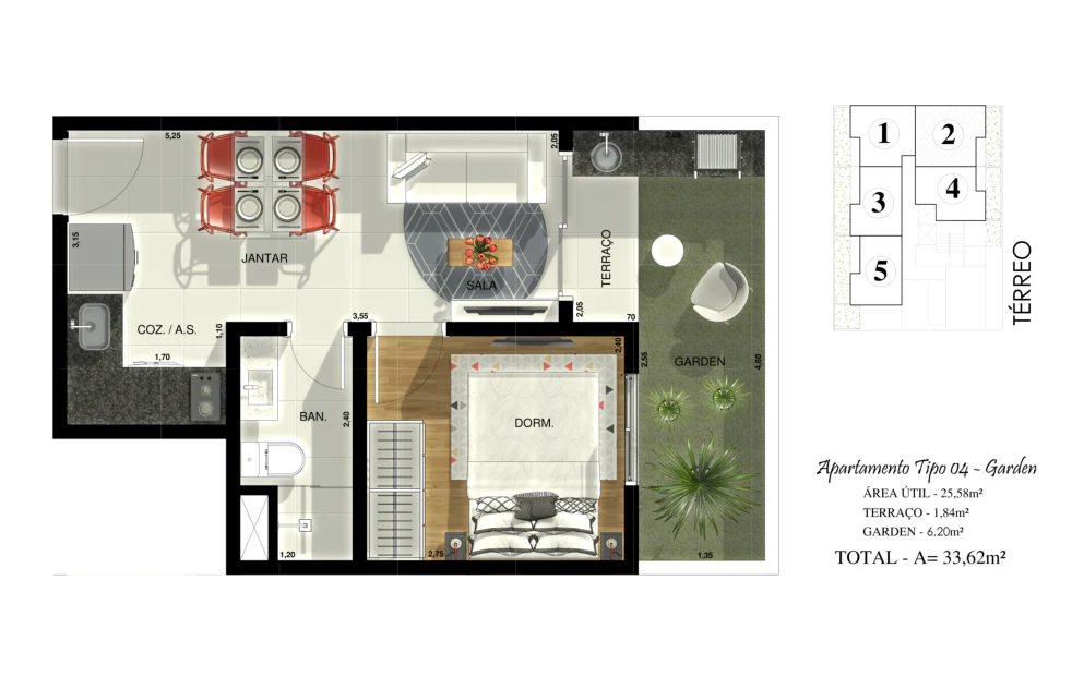 Planta do empreendimento