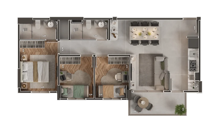 Planta do empreendimento