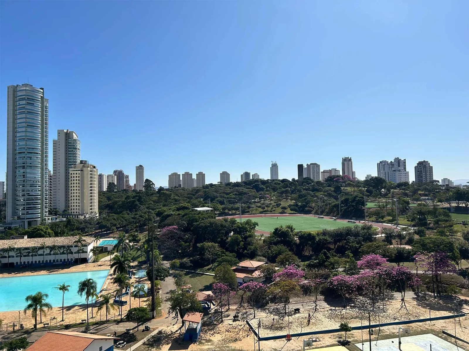 Vista e referências do entorno