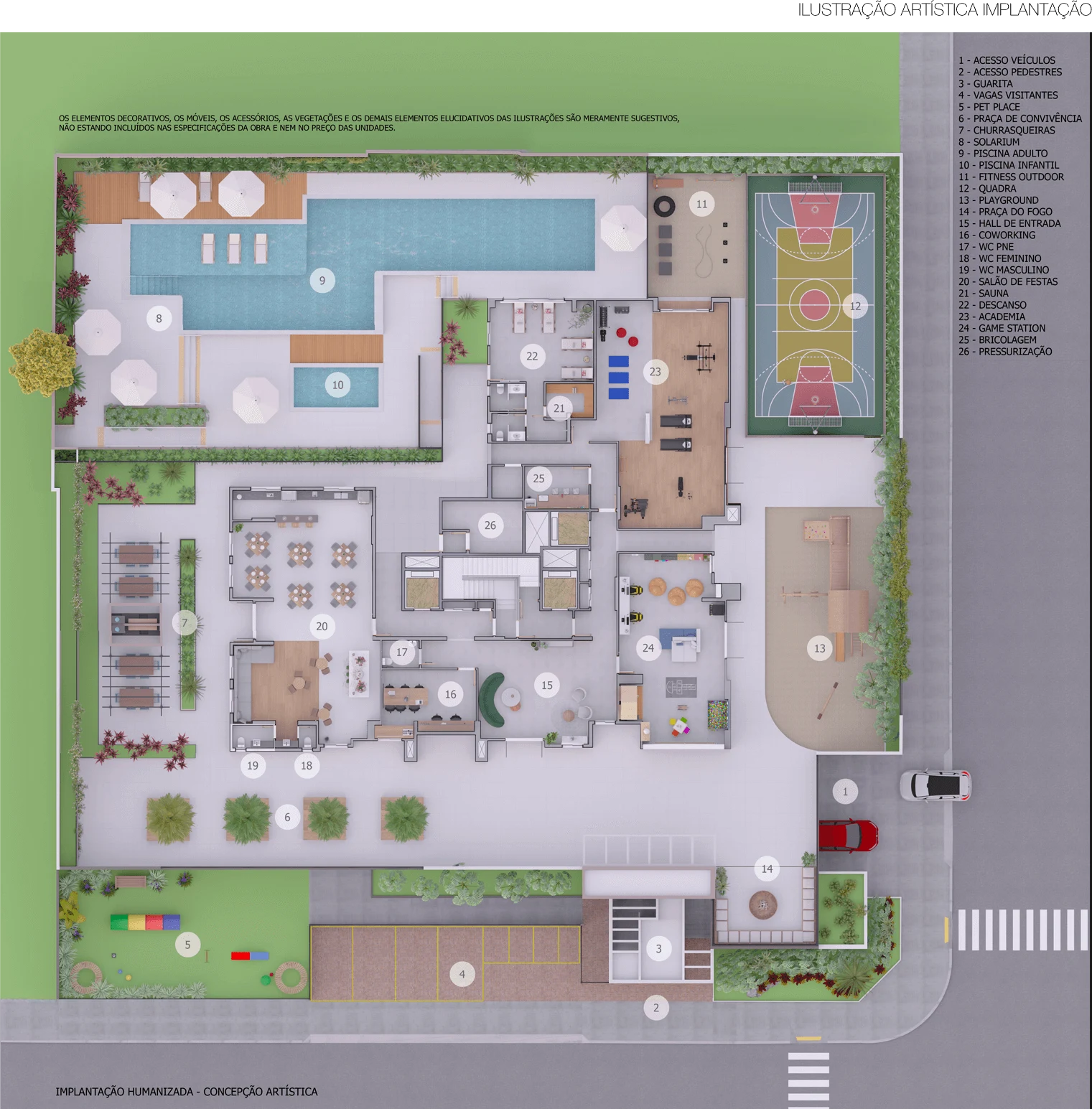 Planta do empreendimento