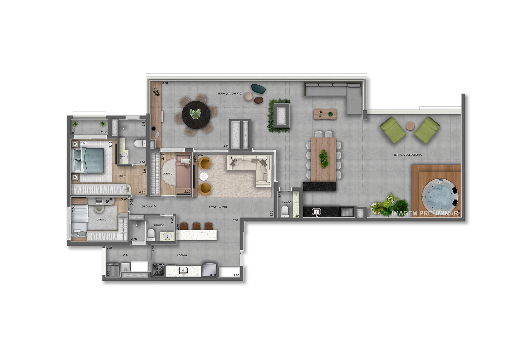 Planta do empreendimento