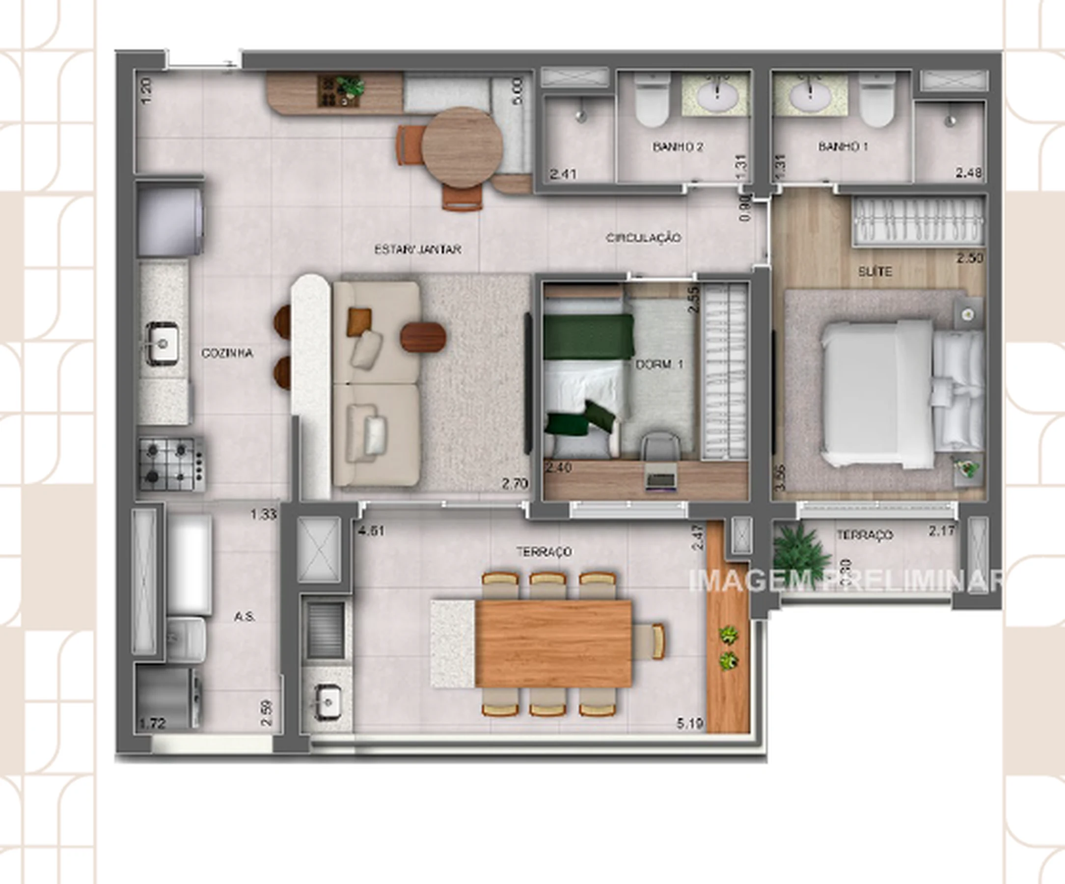 Planta do empreendimento