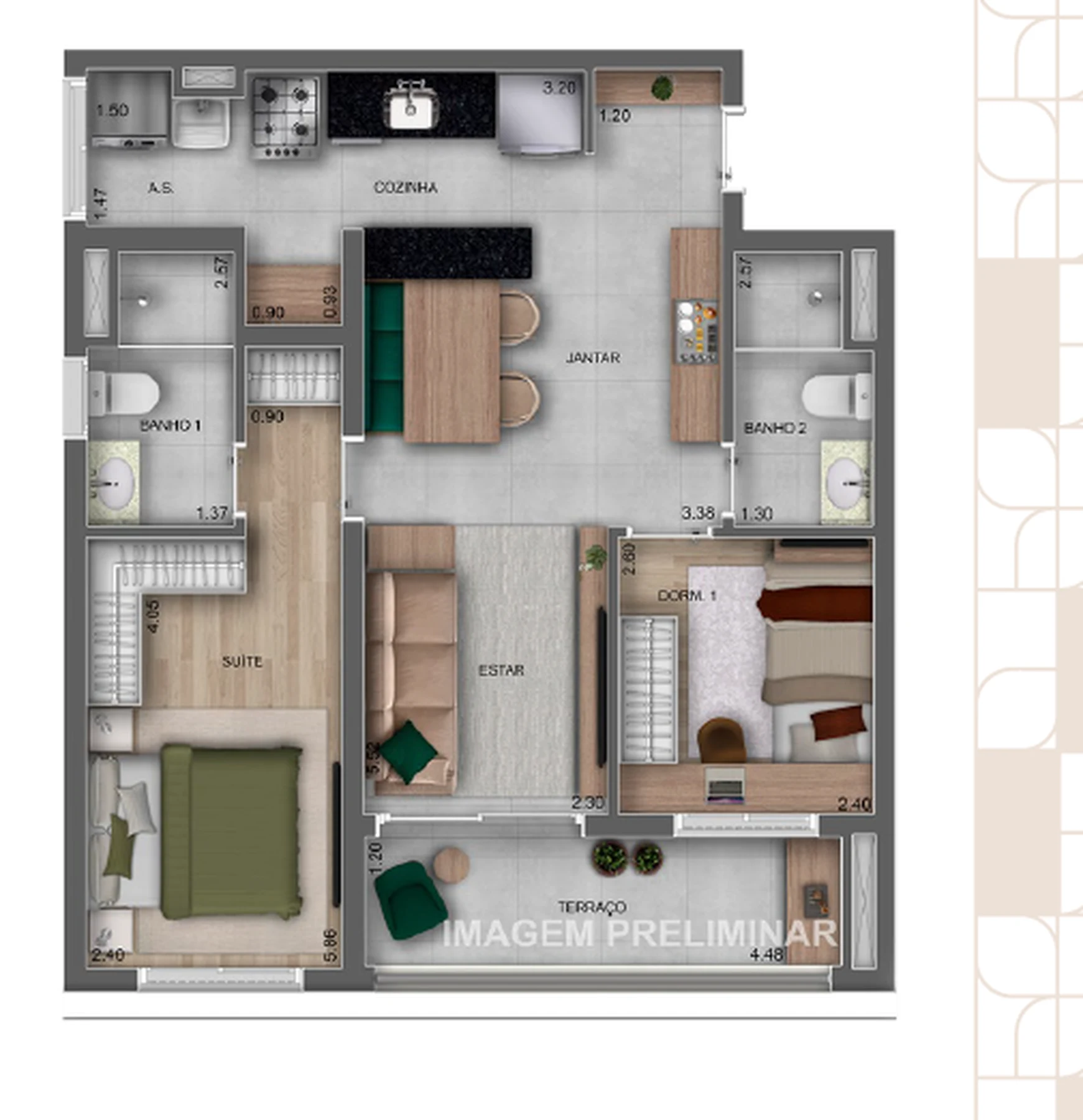 Planta do empreendimento