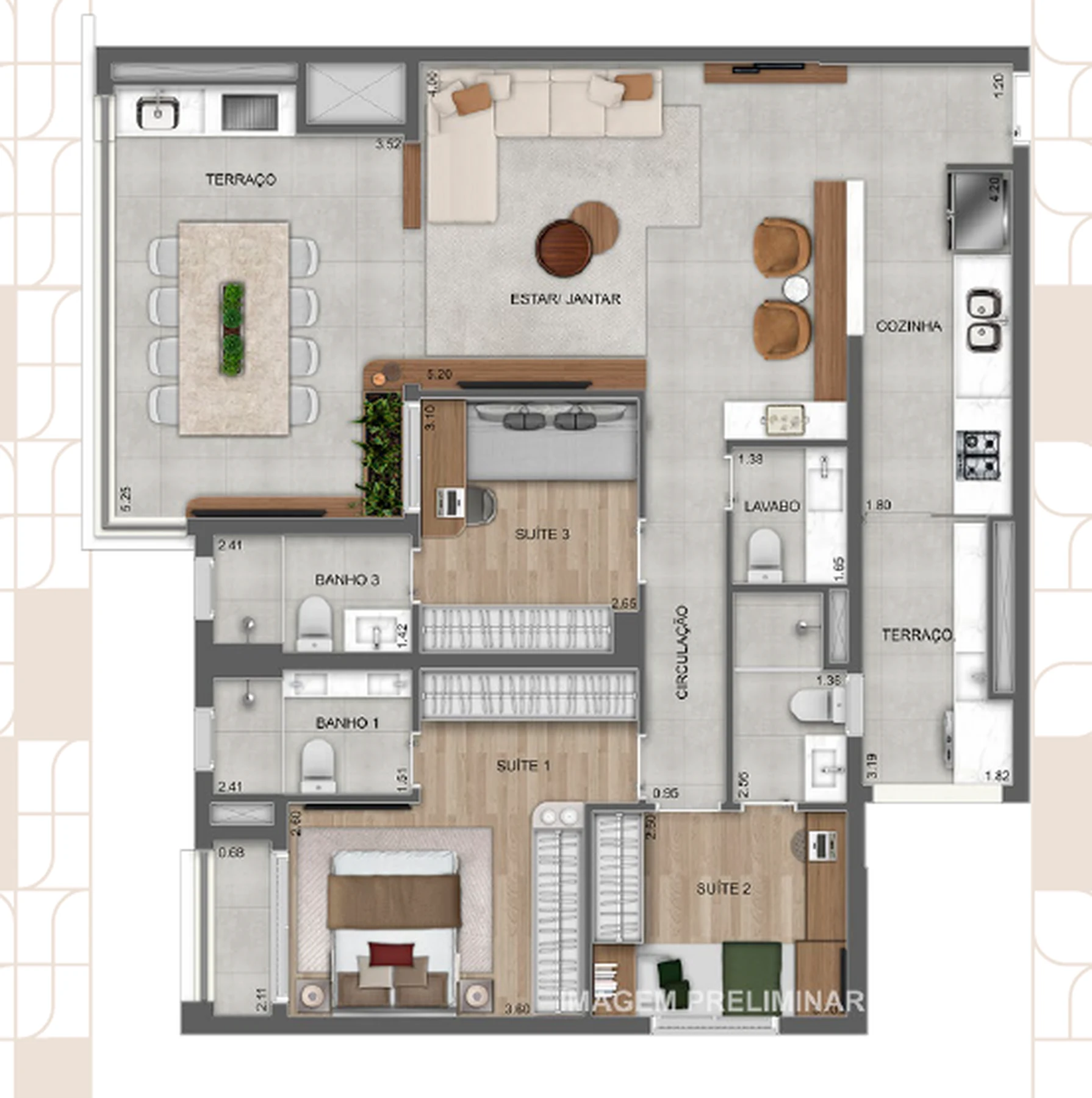 Planta do empreendimento