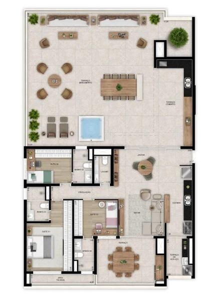 Planta do empreendimento