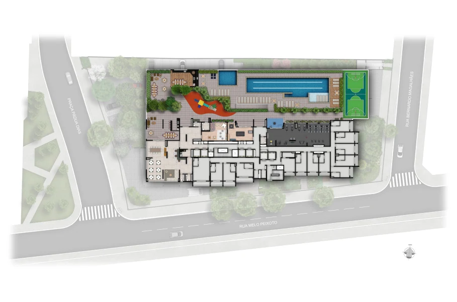 Planta do empreendimento