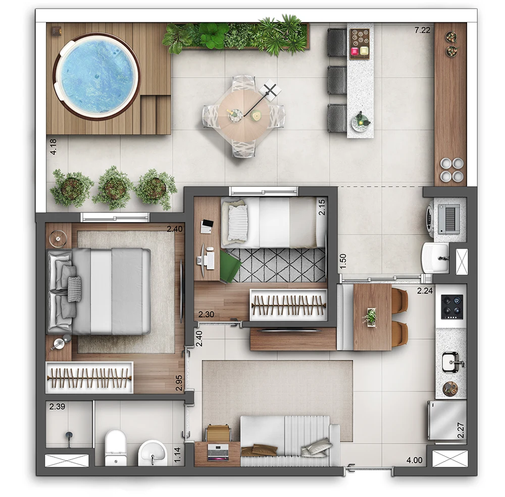 Planta do empreendimento