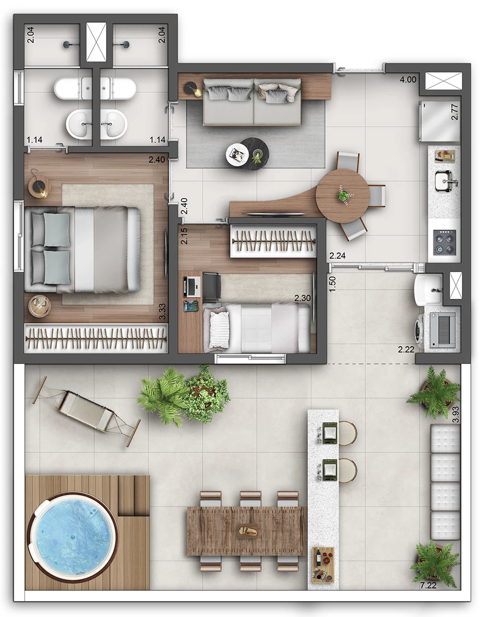 Planta do empreendimento
