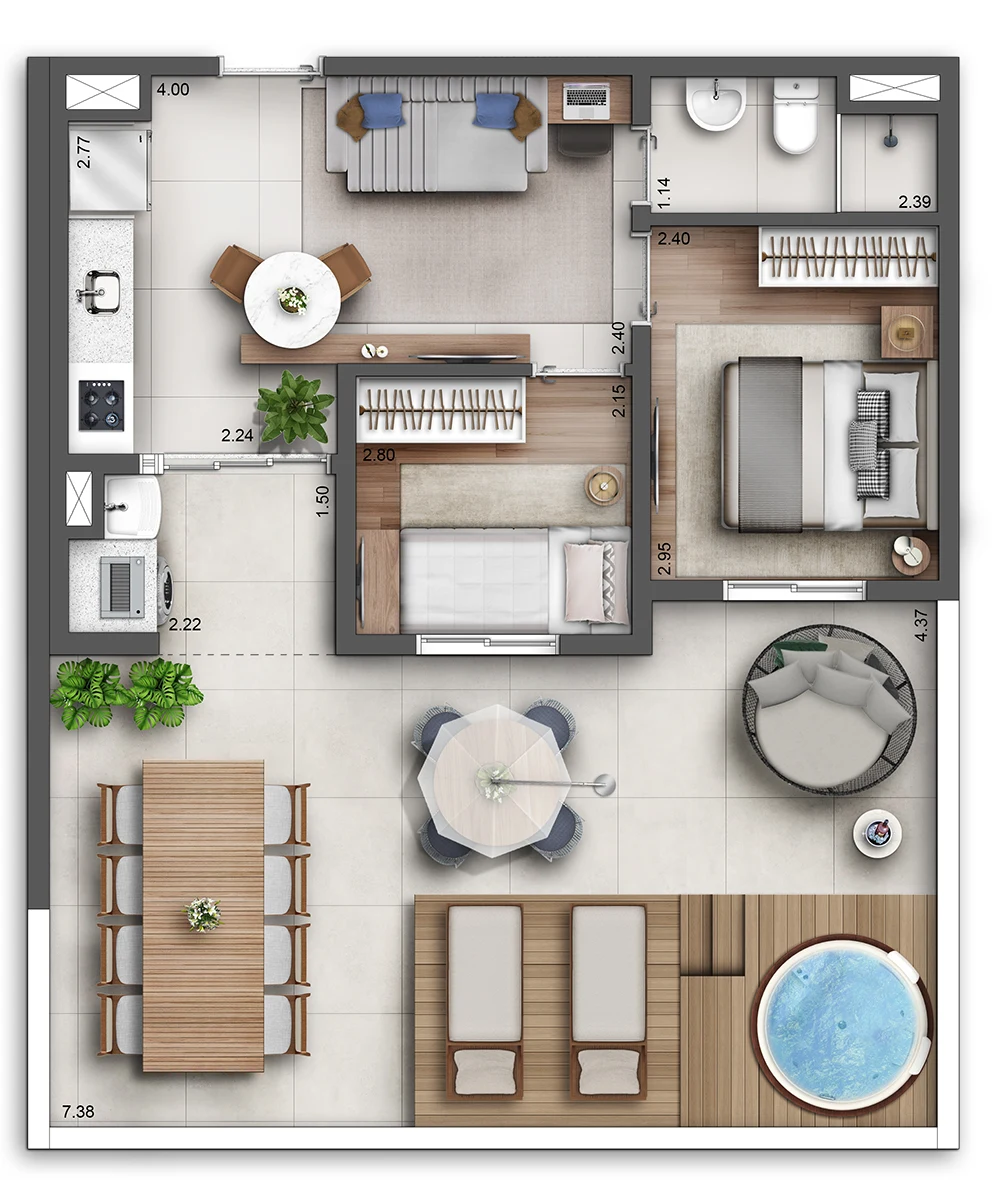 Planta do empreendimento