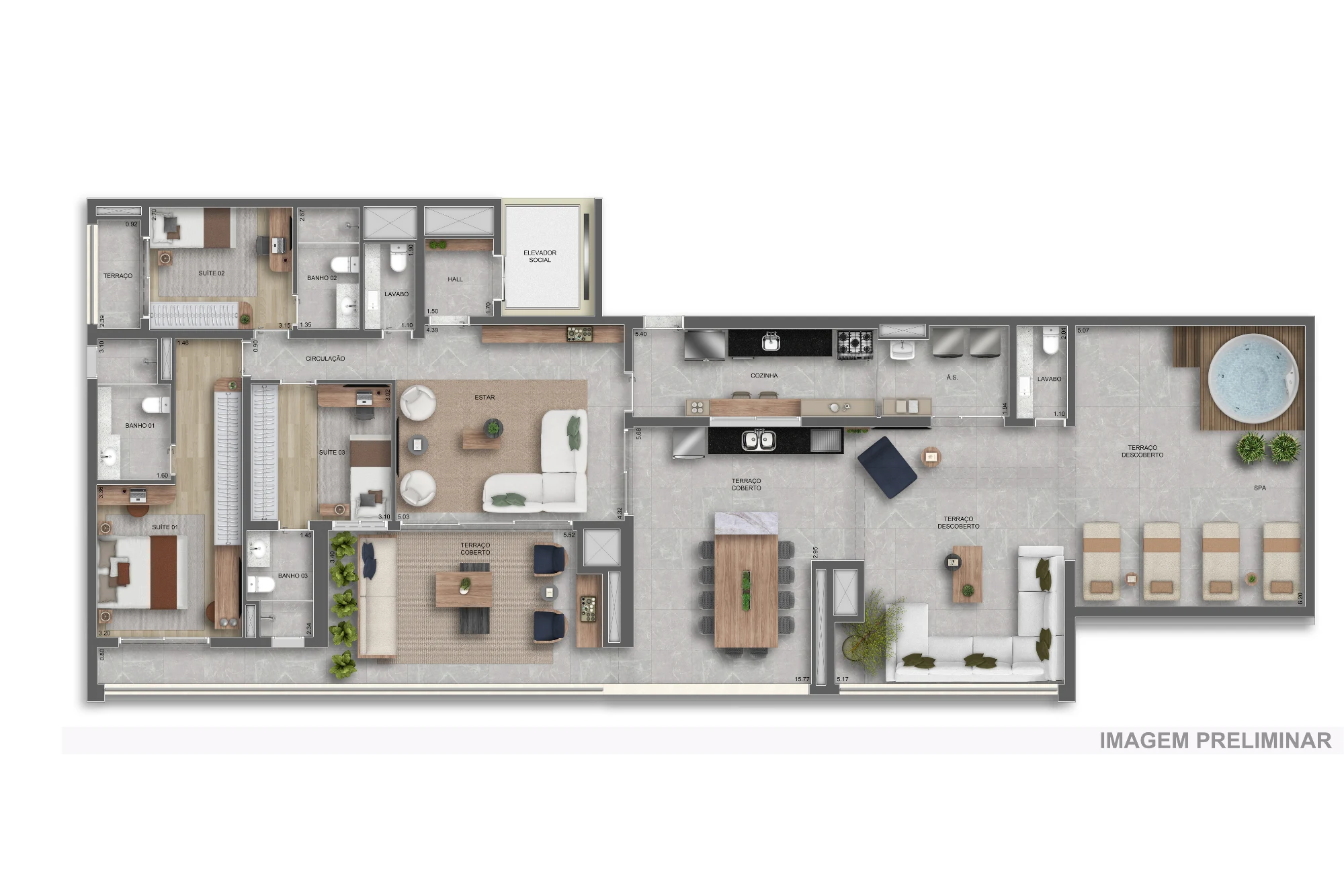 Planta do empreendimento