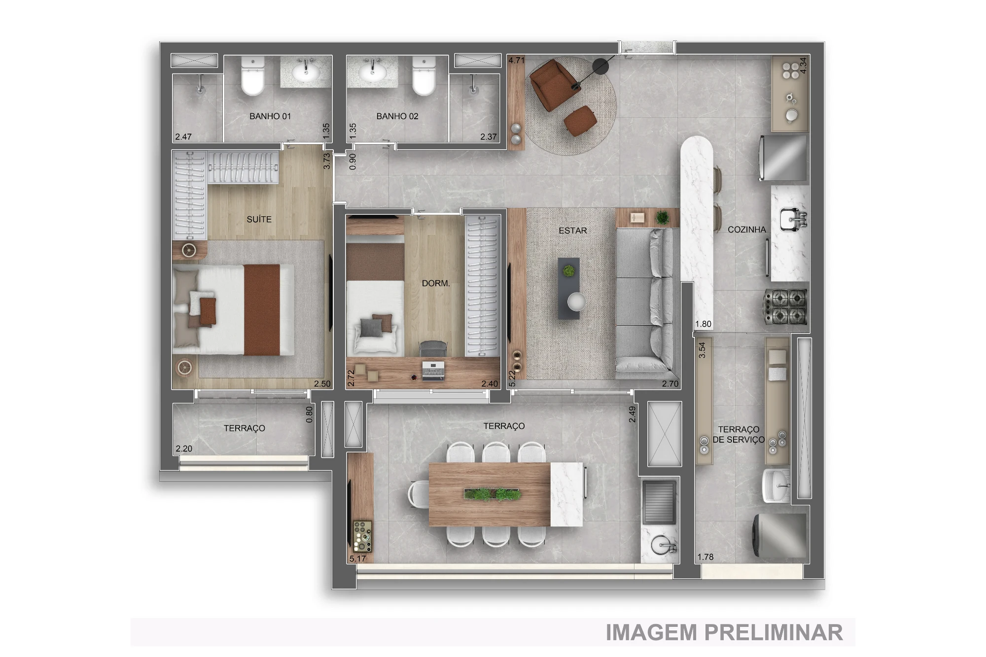 Planta do empreendimento