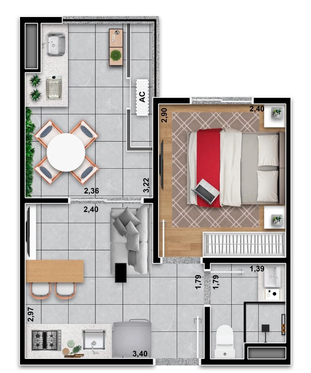 Planta do empreendimento