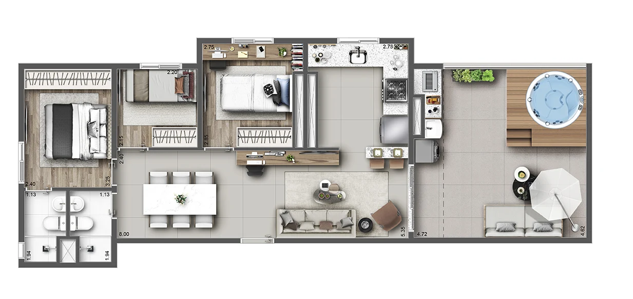 Planta do empreendimento