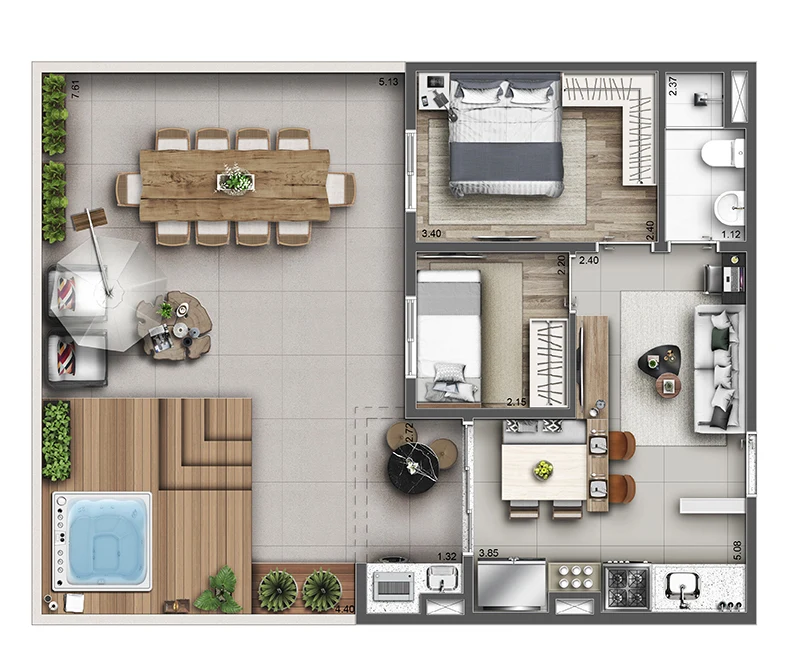 Planta do empreendimento