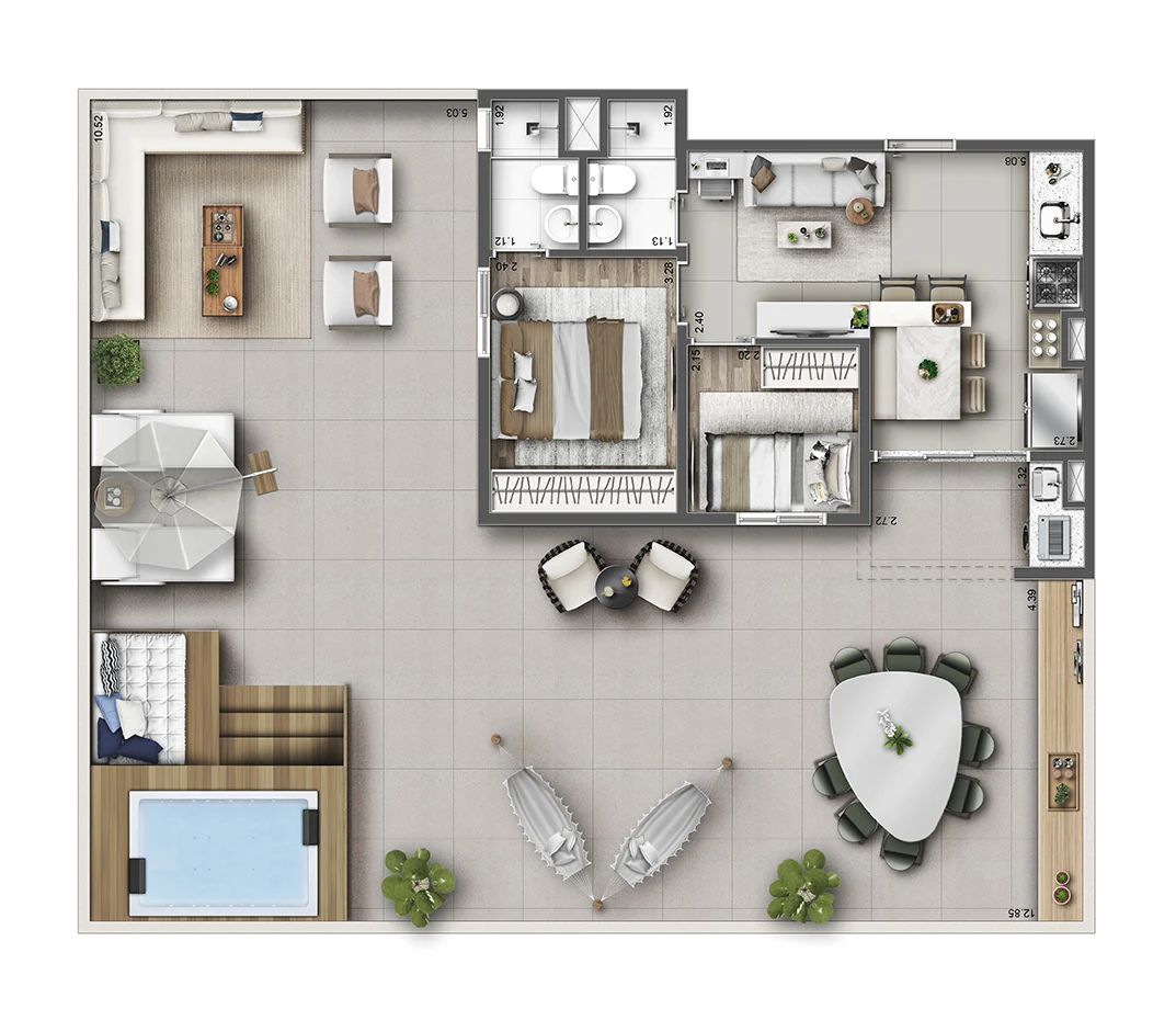 Planta do empreendimento