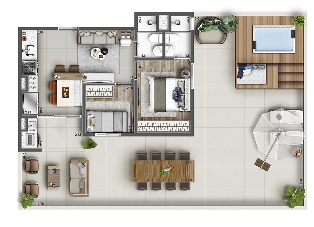 Planta do empreendimento