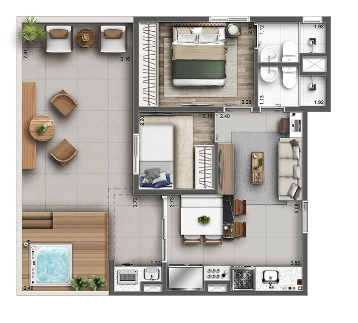 Planta do empreendimento