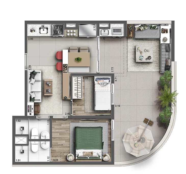 Planta do empreendimento